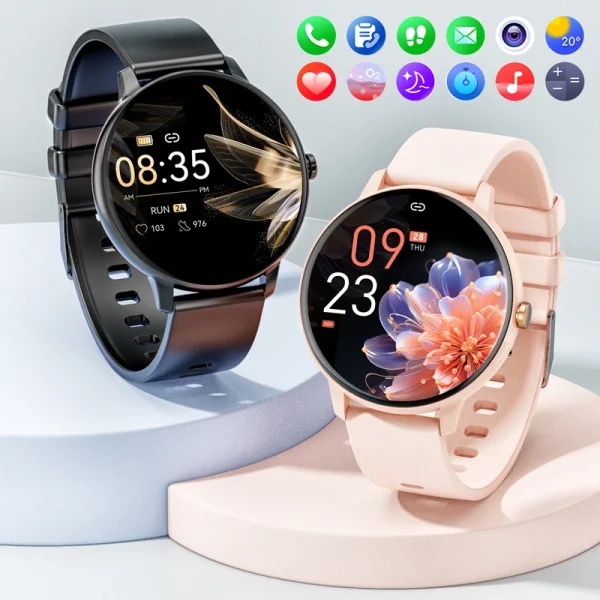 Karchilor 2025 Women'S Smartwatch Bluetooth Call 1.39