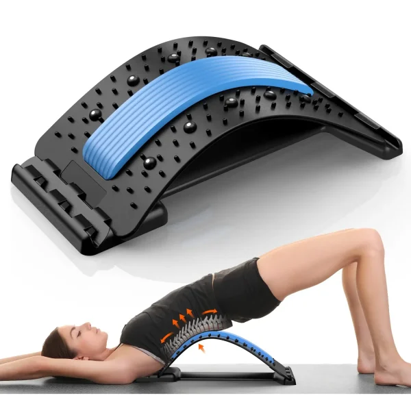 Back Stretcher for Back Pain Relief, Multi-Level Back