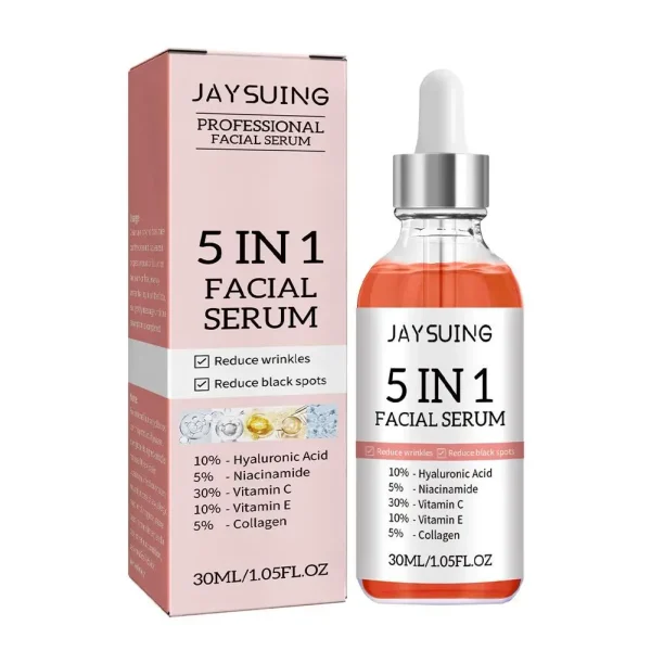 5 In 1 Fade fine lines Firming Face Serum Moisturizing
