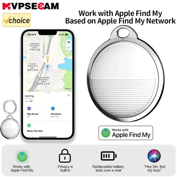 Long Distance Smart Tag GPS Tracker for Air Tag Key
