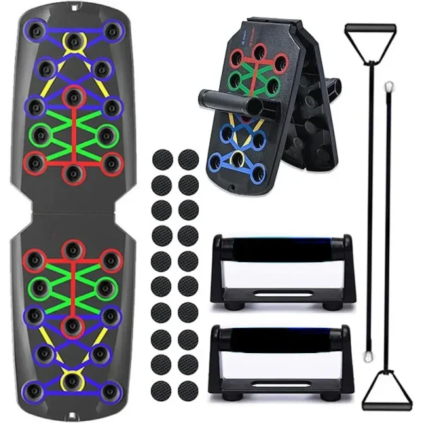 Push Up Board 21 in 1 Portable Folding Exercise Station